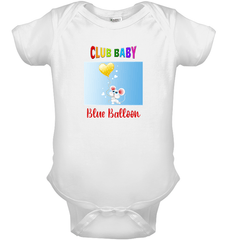 Blue Balloon Baby Onesie | Club Baby - Beyond T-shirts