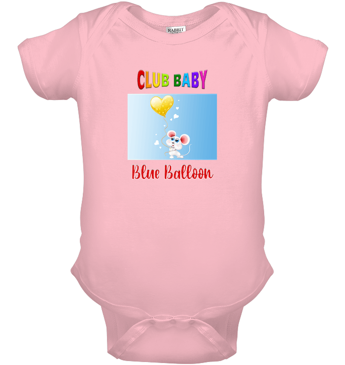 Blue Balloon Baby Onesie | Club Baby - Beyond T-shirts