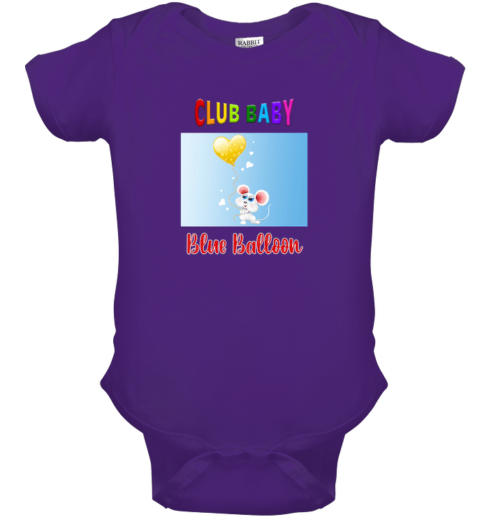 Blue Balloon Baby Onesie | Club Baby - Beyond T-shirts