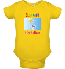 Blue Balloon Baby Onesie | Club Baby - Beyond T-shirts