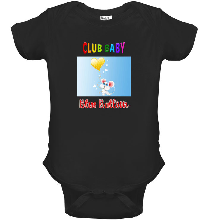 Blue Balloon Baby Onesie | Club Baby - Beyond T-shirts