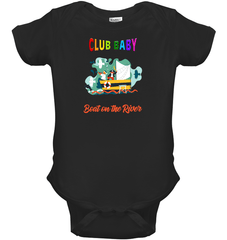 Boat on the River Baby Onesie | Club Baby - Beyond T-shirts