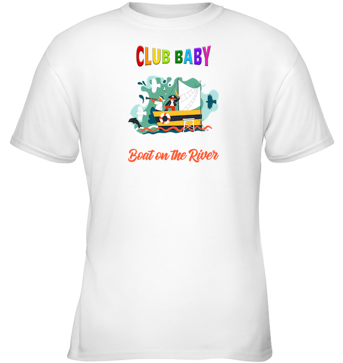 Boat on the River Kids Classic Tee | Club Baby - Beyond T-shirts