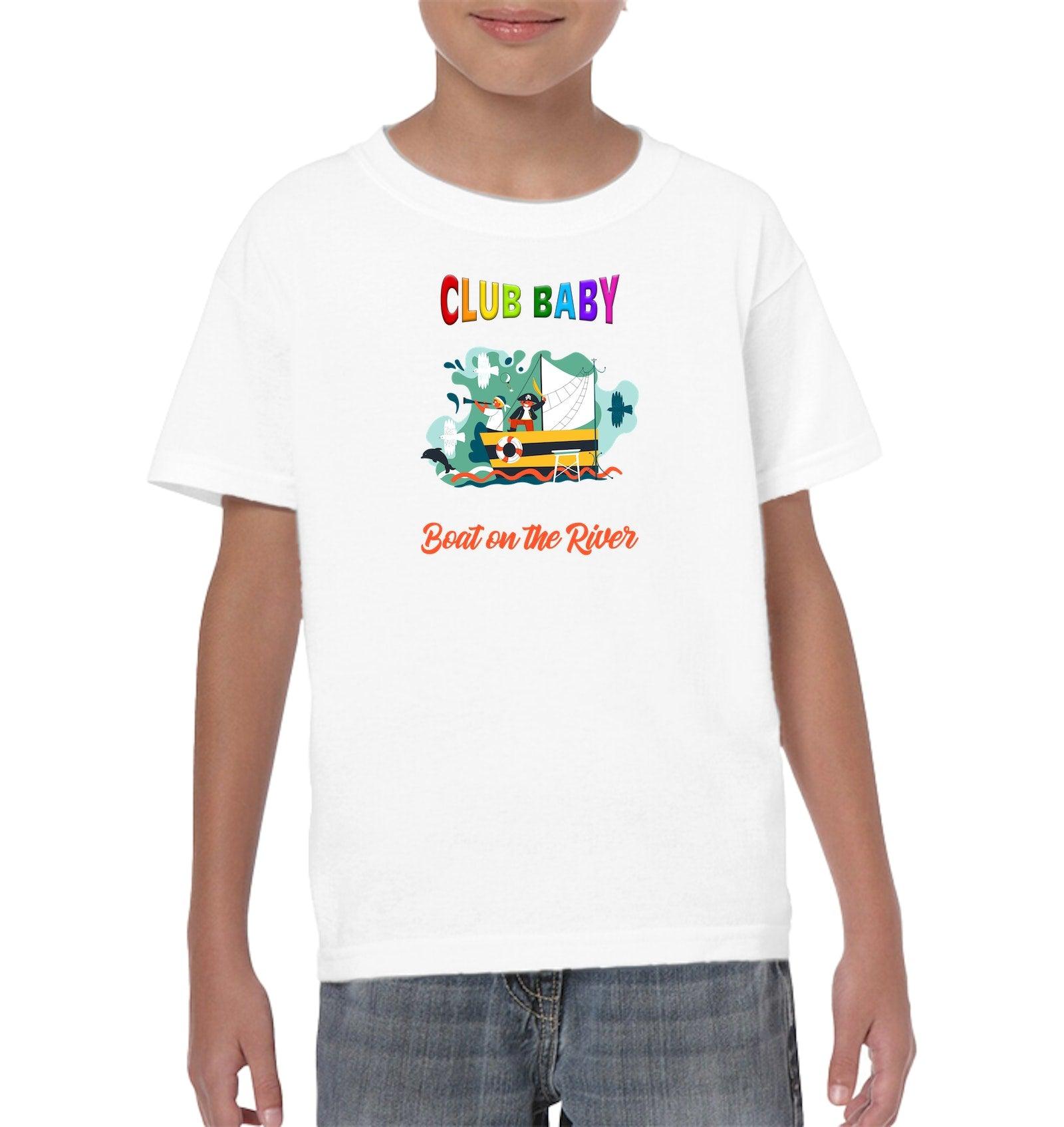 Boat on the River Kids Classic Tee | Club Baby - Beyond T-shirts