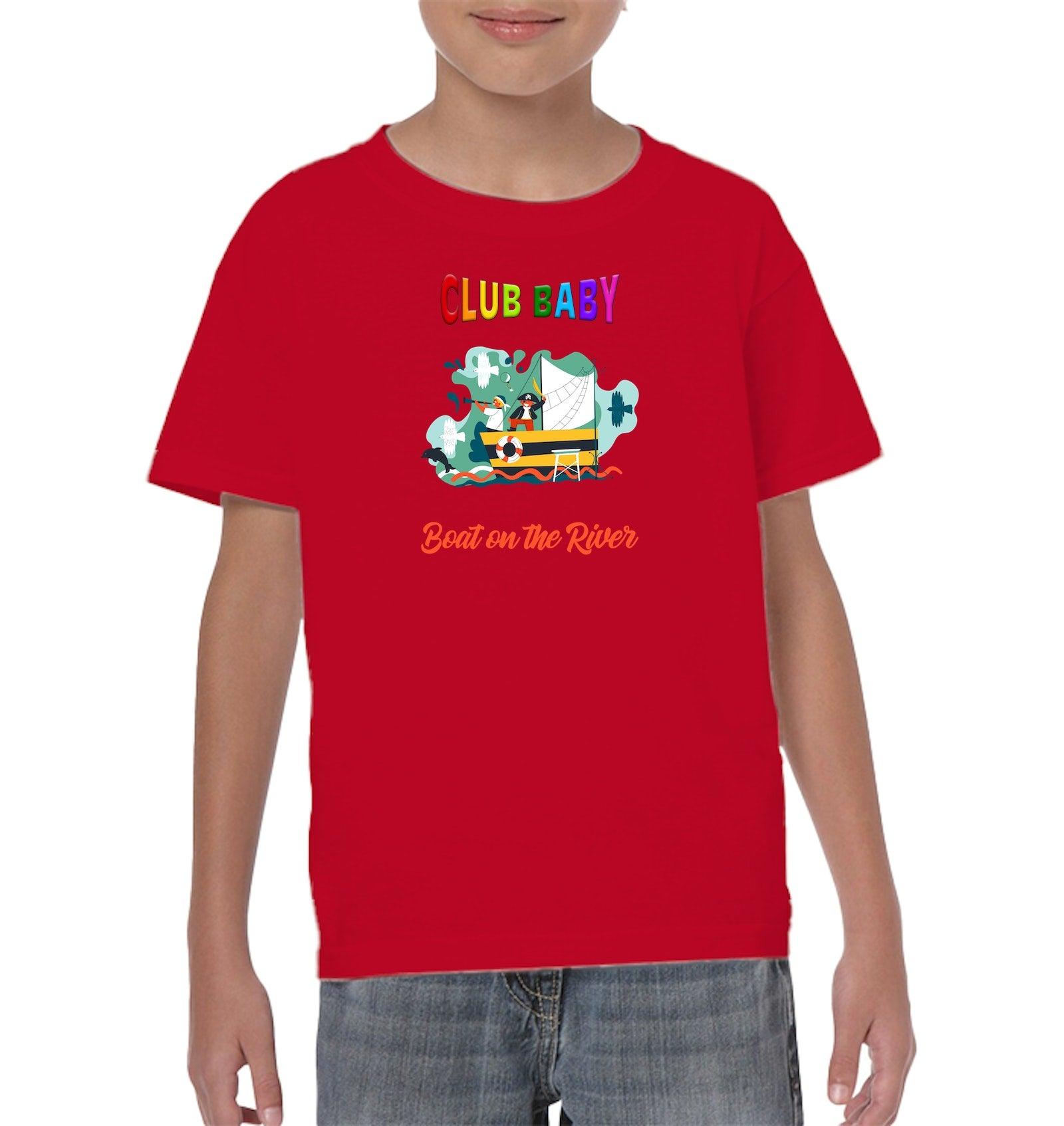 Boat on the River Kids Classic Tee | Club Baby - Beyond T-shirts