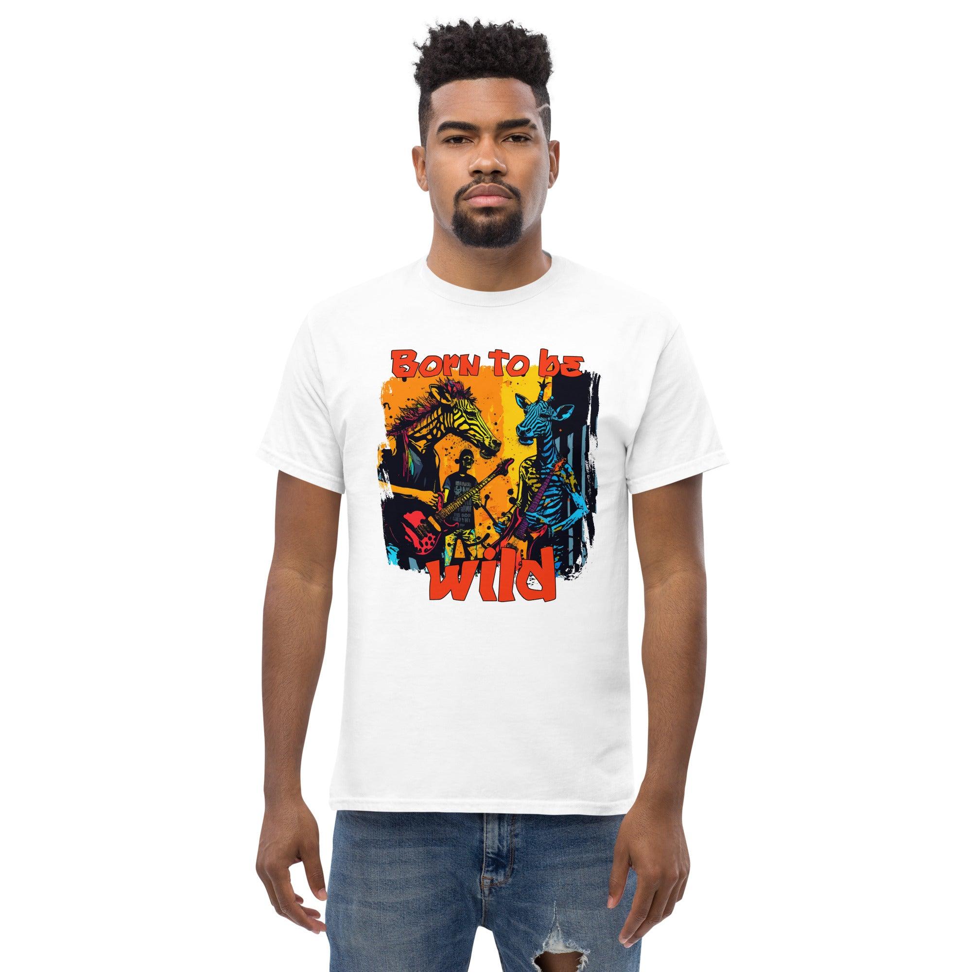 Born To Be Wild Men's Classic Tee - Beyond T-shirts