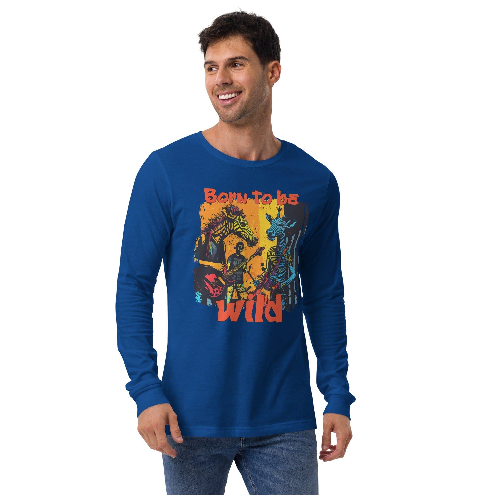 Born To Be Wild Unisex Long Sleeve Tee - Beyond T-shirts