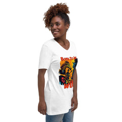 Born To Be Wild Unisex Short Sleeve V-Neck T-Shirt - Beyond T-shirts