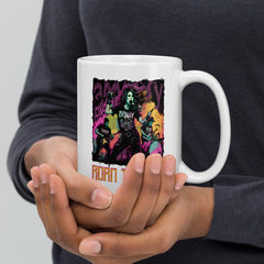 Born To Rock White Glossy Mug - Beyond T-shirts