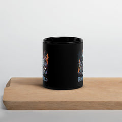 Born Wild Black Glossy Mug - Beyond T-shirts