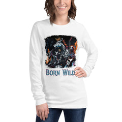 Born Wild Unisex Long Sleeve Tee - Beyond T-shirts