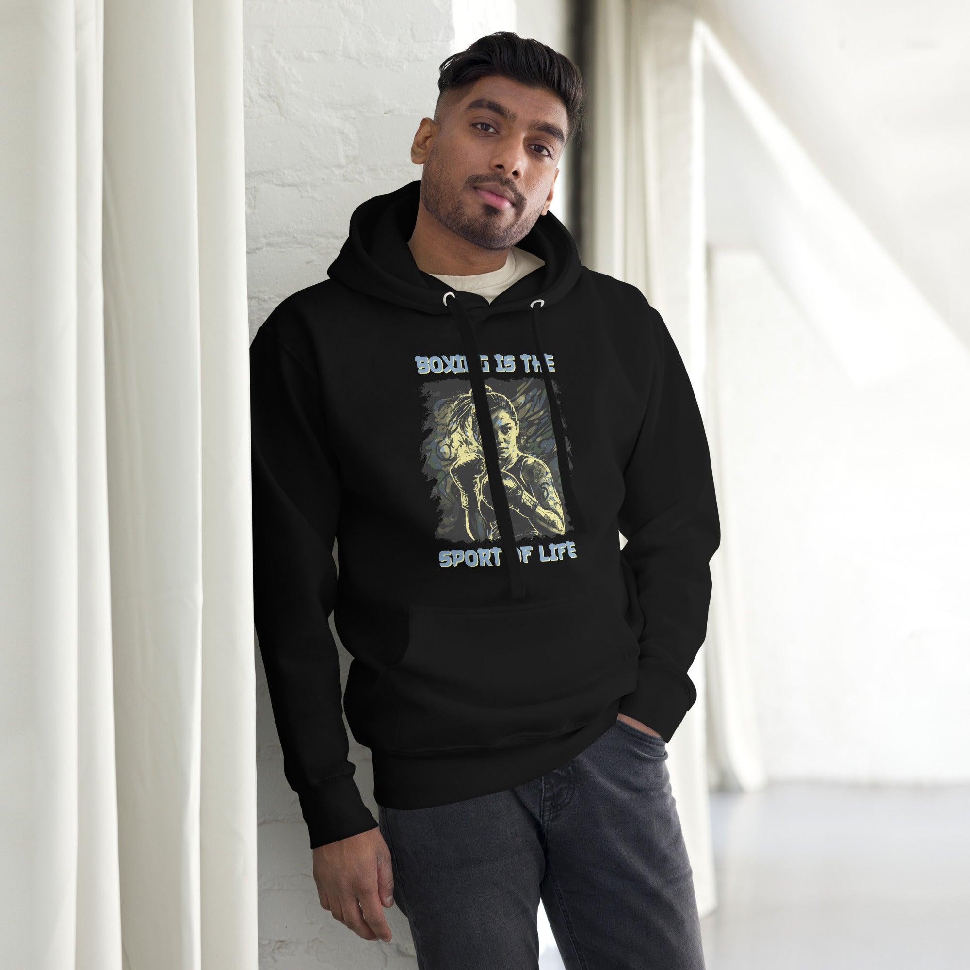 Boxing Is The Sport Of Life Unisex Hoodie - Beyond T-shirts