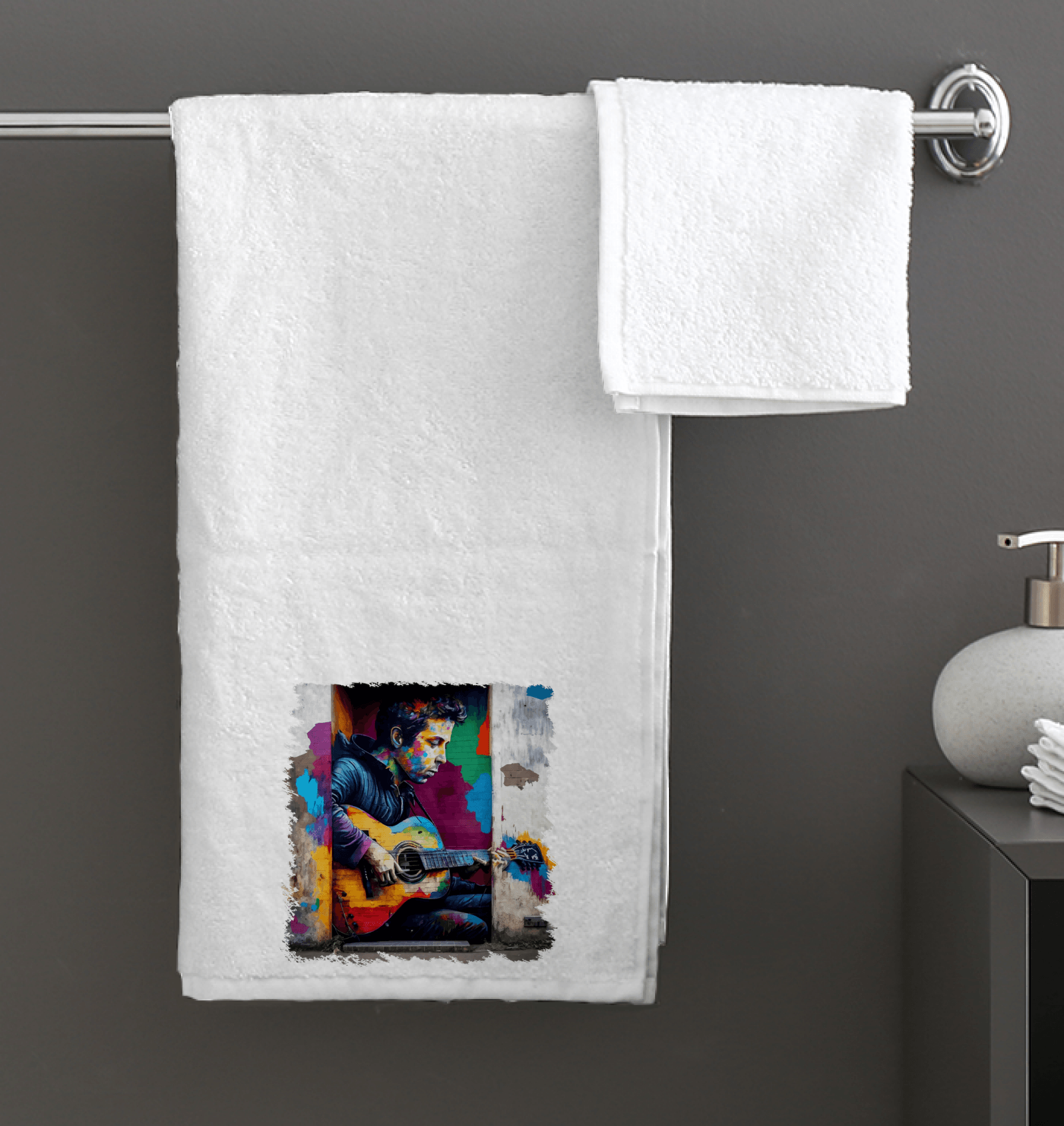 Breaking Musical Barriers Bath Towel - Beyond T-shirts