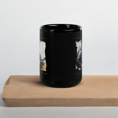 Breaking Musical Barriers Black Glossy Mug - Beyond T-shirts