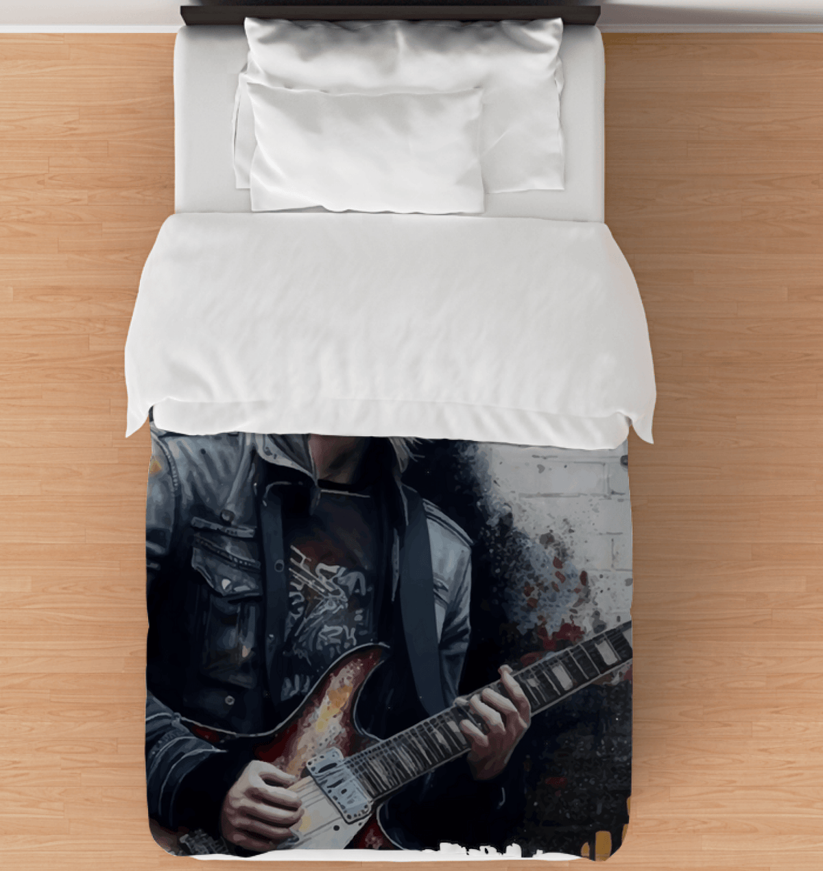 Breaking Musical Barriers Duvet Cover - Beyond T-shirts