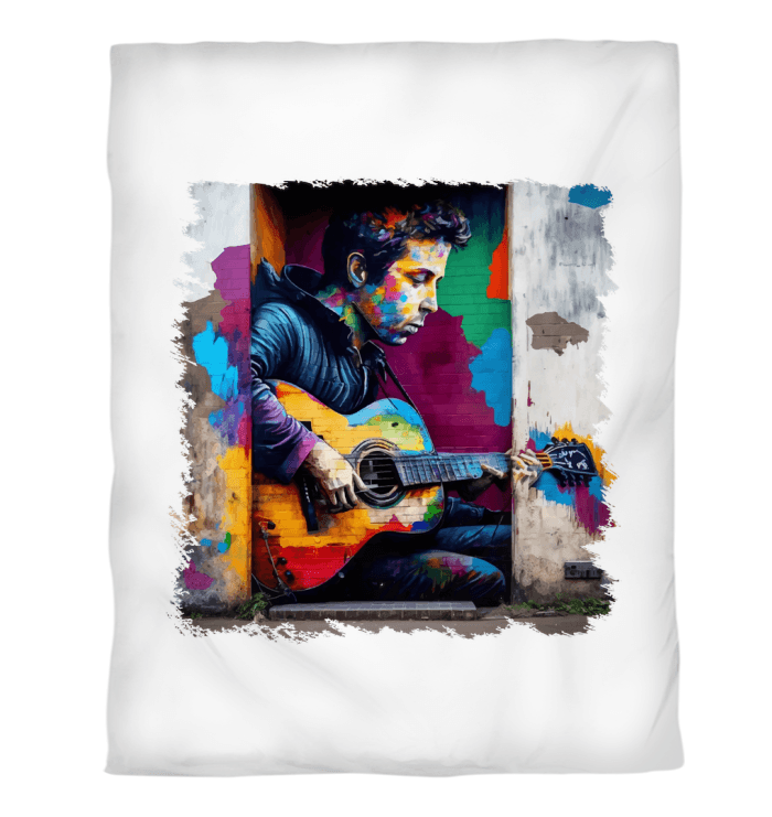 Breaking Musical Barriers Duvet Cover - Beyond T-shirts