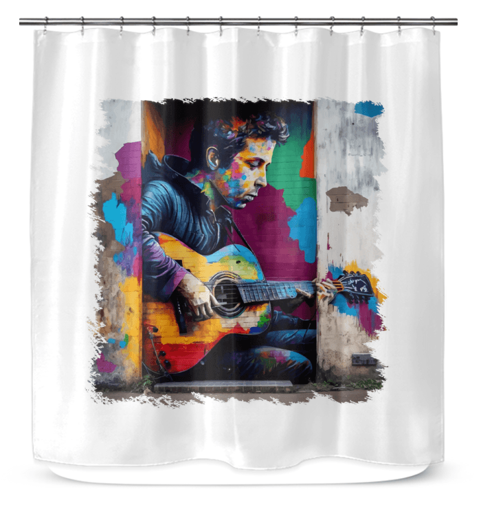 Breaking Musical Barriers Shower Curtain - Beyond T-shirts