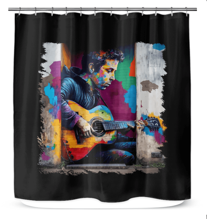 Breaking Musical Barriers Shower Curtain - Beyond T-shirts
