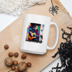 Breaking Musical Barriers White glossy mug - Beyond T-shirts