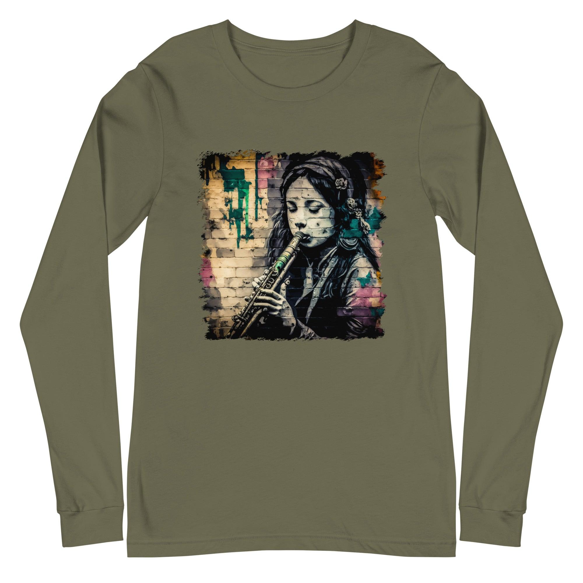 Breathing Life Into Music Unisex Long Sleeve Tee - Beyond T-shirts