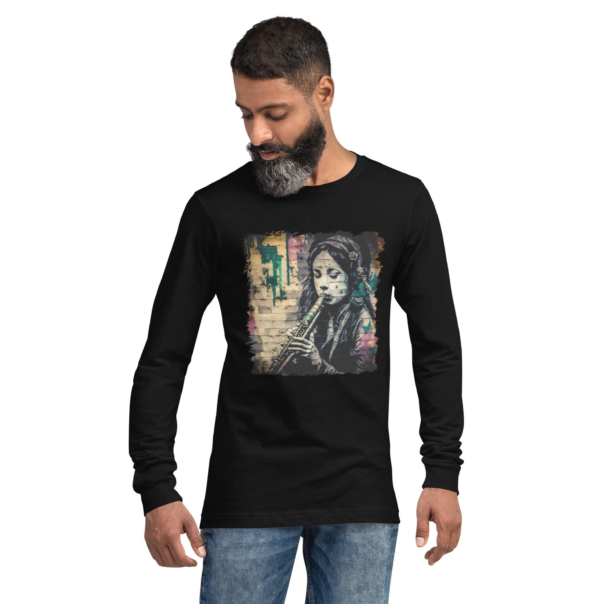 Breathing Life Into Music Unisex Long Sleeve Tee - Beyond T-shirts