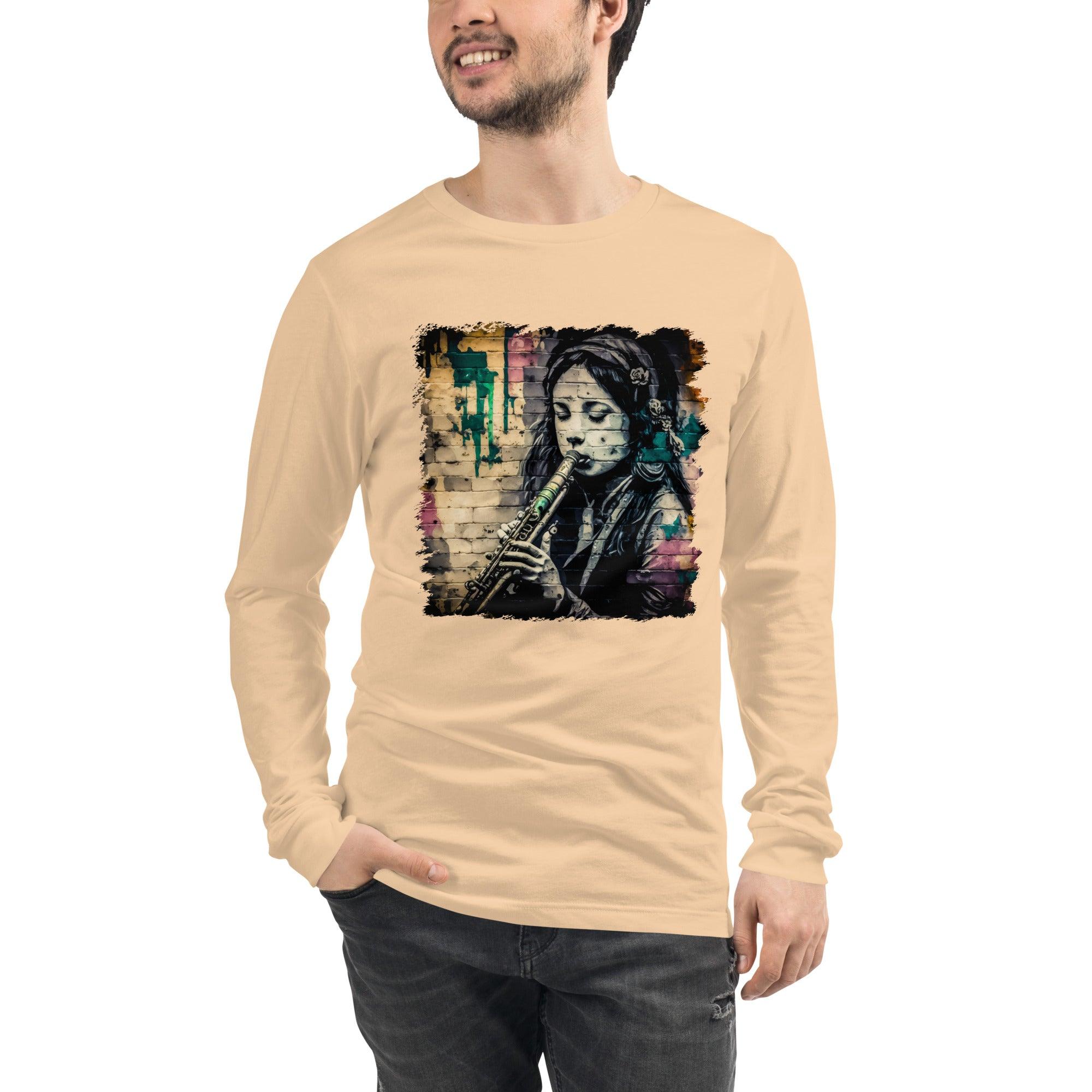 Breathing Life Into Music Unisex Long Sleeve Tee - Beyond T-shirts