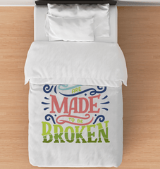 Broken Rules Duvet Cover - Beyond T-shirts
