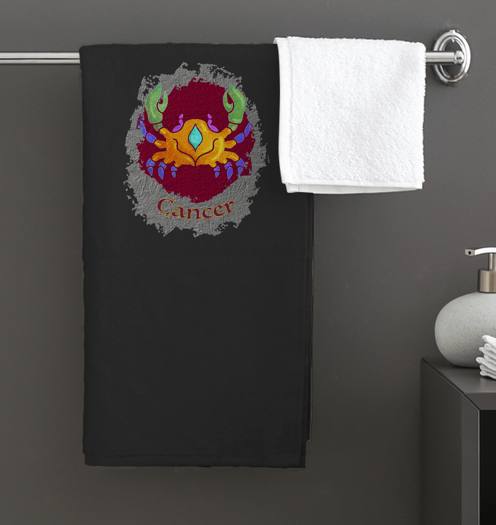 Cancer Bath Towel | Zodiac Series 11 - Beyond T-shirts