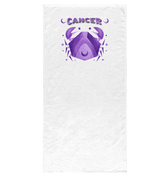 Cancer Bath Towel | Zodiac Series 2 - Beyond T-shirts