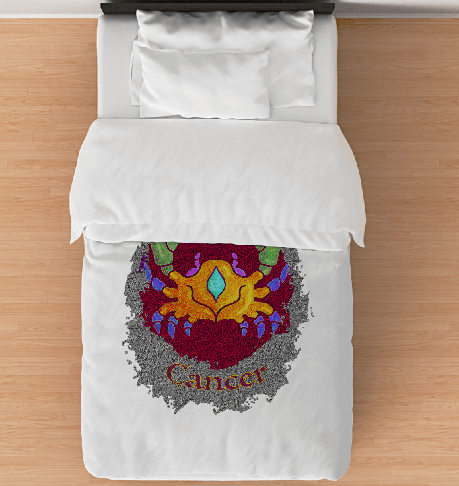 Cancer Comforter Twin | Zodiac Series 11 - Beyond T-shirts
