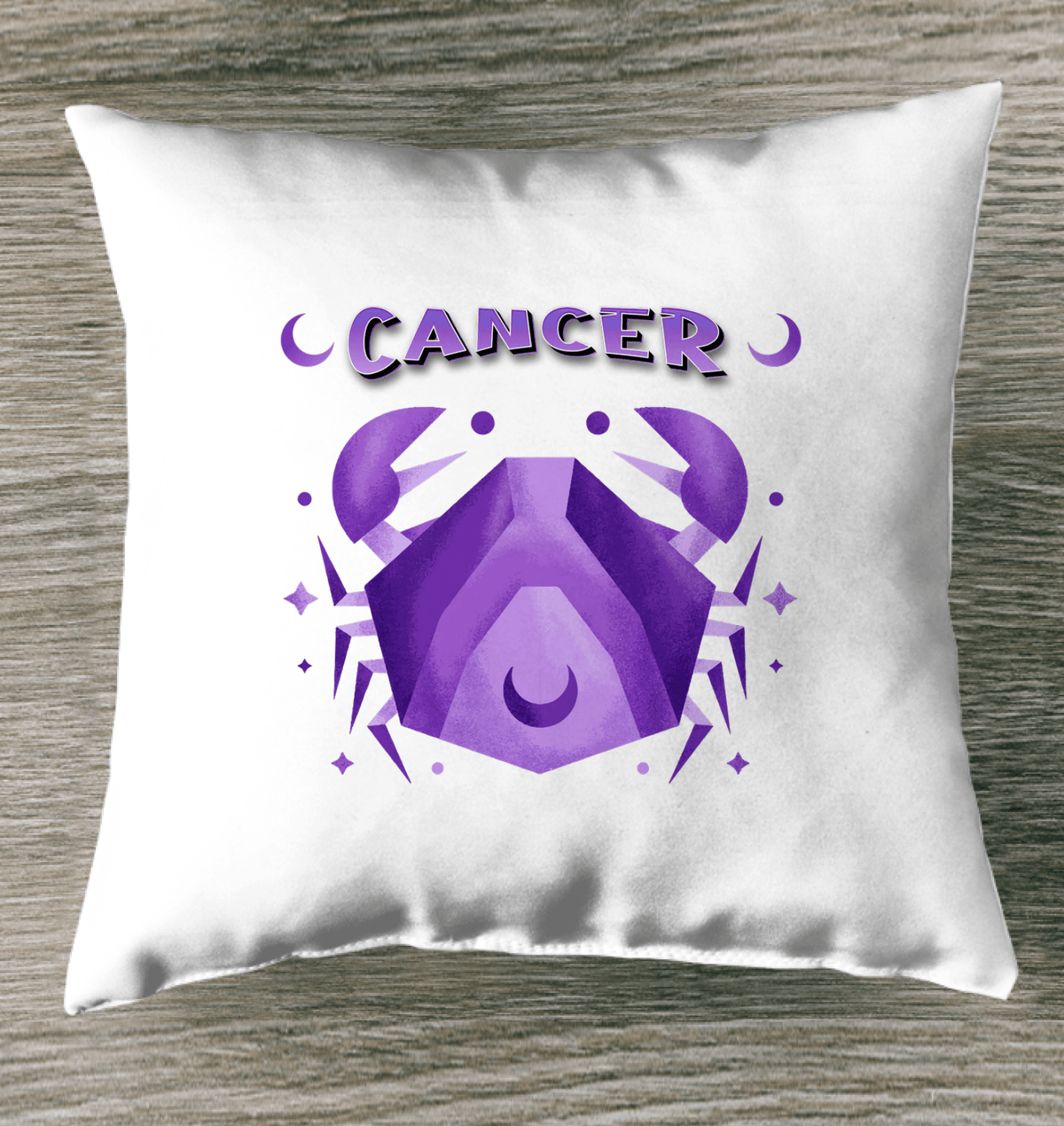 Cancer Outdoor Pillow | Zodiac Series 2 - Beyond T-shirts