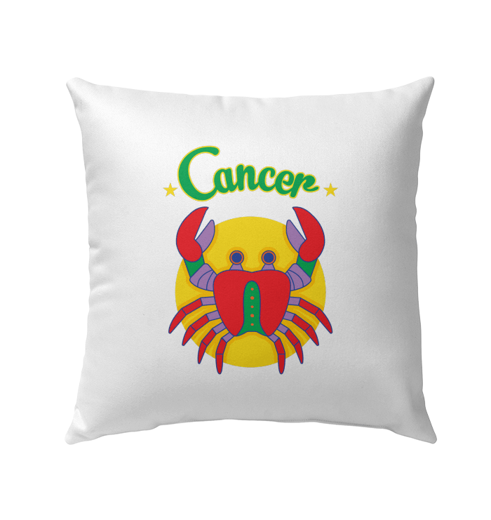 Cancer Outdoor Pillow | Zodiac Series 5 - Beyond T-shirts