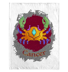 Cancer Sherpa Blanket | Zodiac Series 11 - Beyond T-shirts