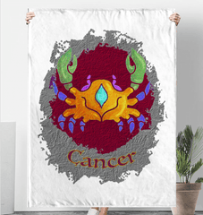 Cancer Sherpa Blanket | Zodiac Series 11 - Beyond T-shirts