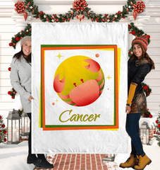 Cancer Sherpa Blanket | Zodiac Series 3 - Beyond T-shirts