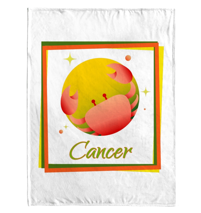 Cancer Sherpa Blanket | Zodiac Series 3 - Beyond T-shirts