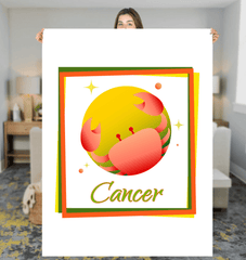 Cancer Sherpa Blanket | Zodiac Series 3 - Beyond T-shirts