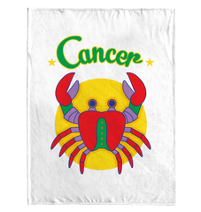 Cancer Sherpa Blanket | Zodiac Series 5 - Beyond T-shirts