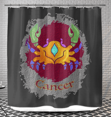Cancer Shower Curtain | Zodiac Series 11 - Beyond T-shirts