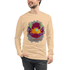 Cancer Unisex Long Sleeve Tee | Zodiac Series 11 - Beyond T-shirts