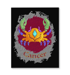 Cancer Wrapped Canvas | Zodiac series 11 - Beyond T-shirts