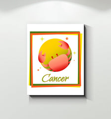 Cancer Wrapped Canvas | Zodiac series 3 - Beyond T-shirts