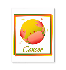 Cancer Wrapped Canvas | Zodiac series 3 - Beyond T-shirts