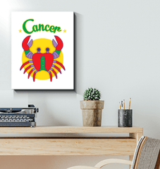 Cancer Wrapped Canvas | Zodiac series 5 - Beyond T-shirts