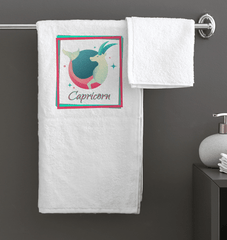 Capricorn Bath Towel | Zodiac Series 3 - Beyond T-shirts