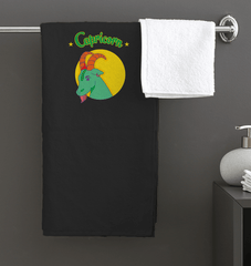 Capricorn Bath Towel | Zodiac Series 5 - Beyond T-shirts