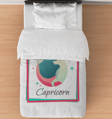 Capricorn Duvet Cover - Twin | Zodiac Series 3 - Beyond T-shirts