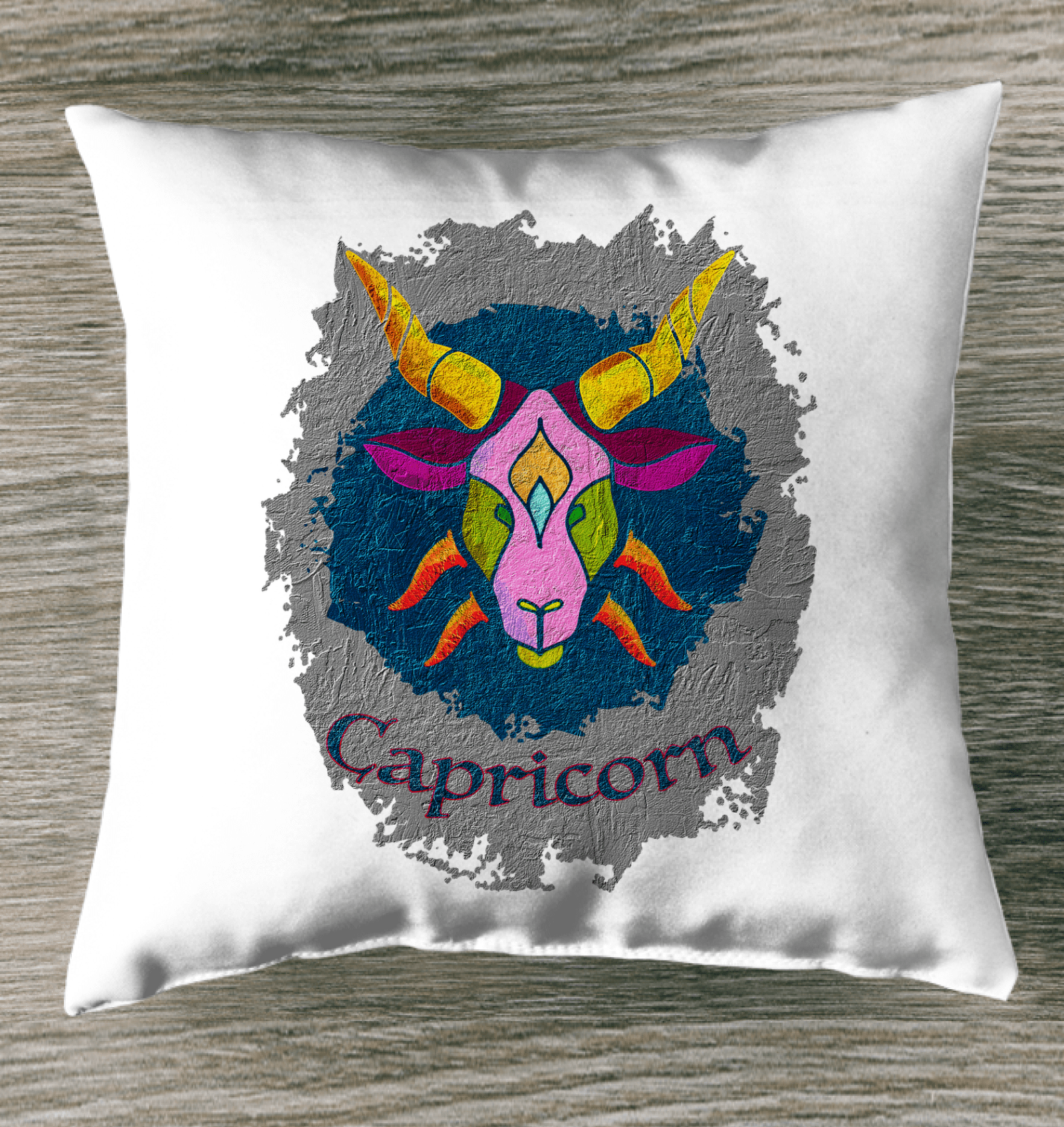 Capricorn Indoor Pillow | Zodiac Series 11 - Beyond T-shirts