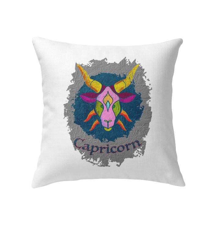 Capricorn Indoor Pillow | Zodiac Series 11 - Beyond T-shirts