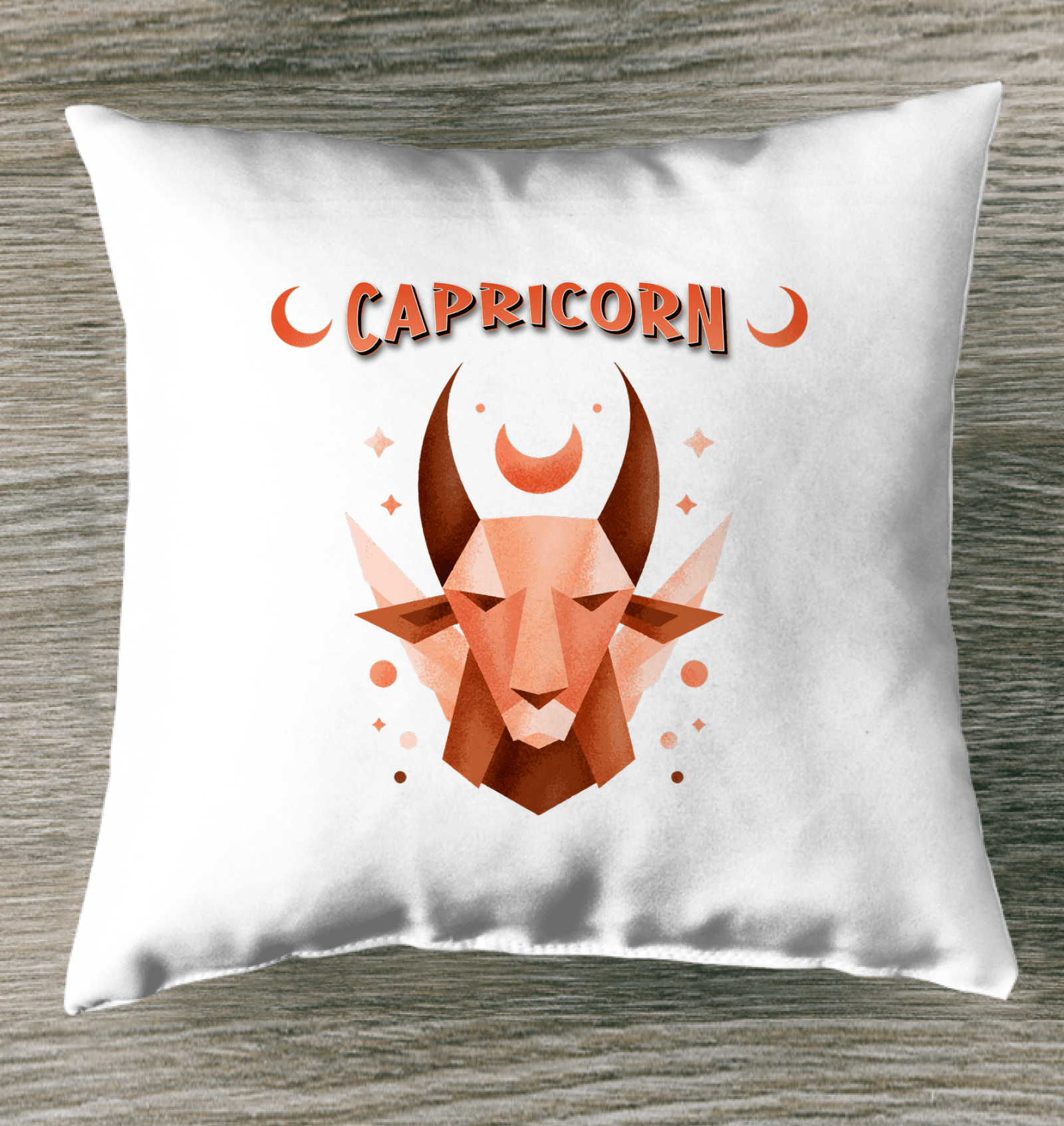 Capricorn Indoor Pillow | Zodiac Series 2 - Beyond T-shirts